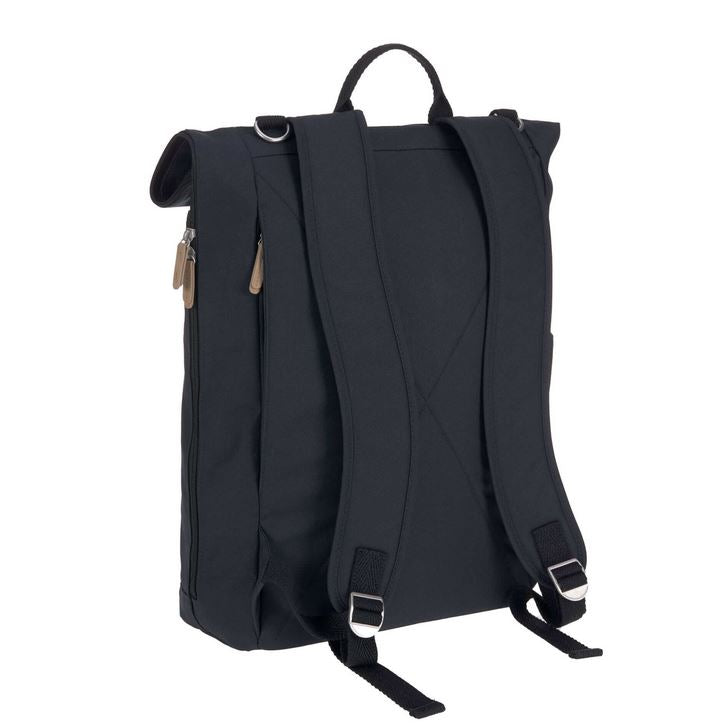 Sac à dos à langer Rolltop bleu nuit - Voyage bébé