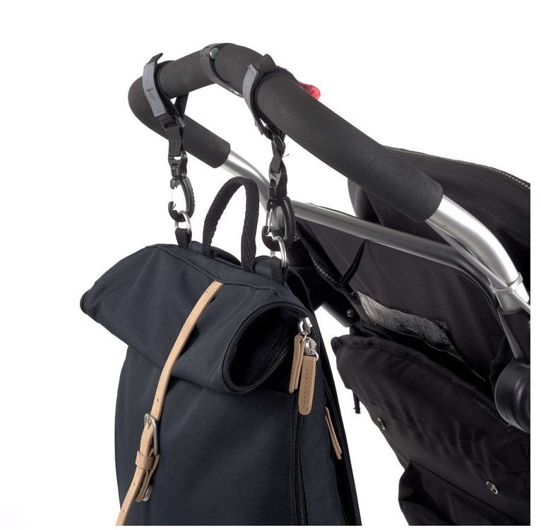 Sac à dos à langer Rolltop bleu nuit - Voyage bébé