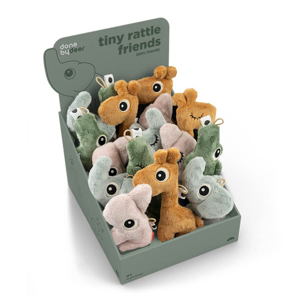 Tiny rattles Deer friends Colour mix - jouet